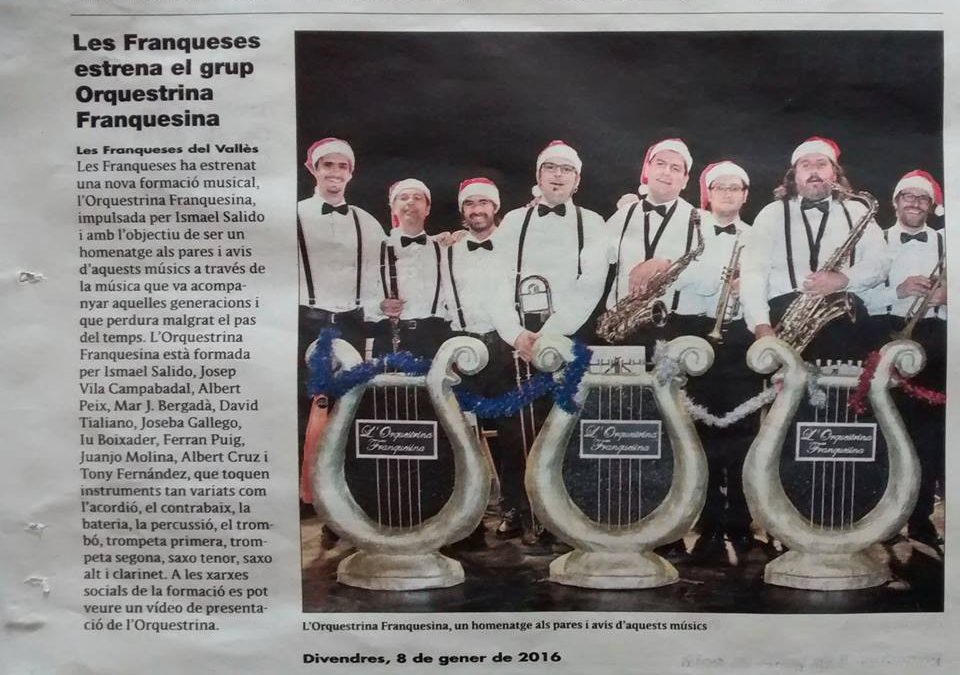 El 9 nou – 8 de gener de 2016